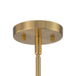 Load image into Gallery viewer, Farmhouze Light - Funky Luxe Sputnik Milky White Glass Globe Chandelier - Chandelier - Brass -