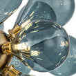 Load image into Gallery viewer, Farmhouze Light - Glam 18 - Light Balloon Cluster Blue Glass Globe Chandelier - Chandelier - Classic Blue -