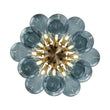 Load image into Gallery viewer, Farmhouze Light - Glam 18 - Light Balloon Cluster Blue Glass Globe Chandelier - Chandelier - Classic Blue -