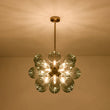 Load image into Gallery viewer, Farmhouze Light - Glam 18 - Light Balloon Cluster Blue Glass Globe Chandelier - Chandelier - Gradual Blue -