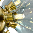 Load image into Gallery viewer, Farmhouze Light - Glam 18 - Light Balloon Cluster Blue Glass Globe Chandelier - Chandelier - Gradual Blue -