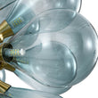 Load image into Gallery viewer, Farmhouze Light - Glam 18 - Light Balloon Cluster Blue Glass Globe Chandelier - Chandelier - Gradual Blue -