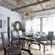 Load image into Gallery viewer, Farmhouze Light - Glam 18 - Light Balloon Cluster Blue Glass Globe Chandelier - Chandelier - Grayish -