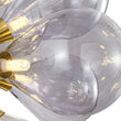 Load image into Gallery viewer, Farmhouze Light - Glam 18 - Light Balloon Cluster Blue Glass Globe Chandelier - Chandelier - Purple Grayish -