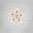 Load image into Gallery viewer, Farmhouze Light - Glam Cluster Geometric Faceted Glass Globe Chandelier - Chandelier - White -