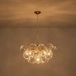 Load image into Gallery viewer, Farmhouze Light - Glam Cluster Geometric Faceted Glass Globe Chandelier - Chandelier - White -
