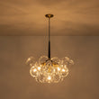 Load image into Gallery viewer, Farmhouze Light - Glam Cluster Geometric Faceted Glass Globe Chandelier - Chandelier - White -