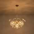 Load image into Gallery viewer, Farmhouze Light - Glam Cluster Geometric Faceted Glass Globe Chandelier - Chandelier - White -