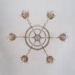 Load image into Gallery viewer, Farmhouze Light - Glam Vintage 6 - Light Crystal Accented Candle Style Chandelier - Chandelier - 6 - Light -