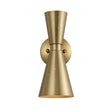 Load image into Gallery viewer, Farmhouze Light - Gleaming Dual Cone Wall Sconce Ambient Light - Wall Sconce - Nickel -