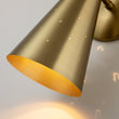Load image into Gallery viewer, Farmhouze Light - Gleaming Dual Cone Wall Sconce Ambient Light - Wall Sconce - Nickel -