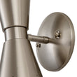 Load image into Gallery viewer, Farmhouze Light - Gleaming Dual Cone Wall Sconce Ambient Light - Wall Sconce - Nickel -