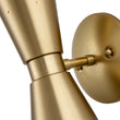 Load image into Gallery viewer, Farmhouze Light - Gleaming Dual Cone Wall Sconce Ambient Light - Wall Sconce - Nickel -