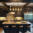 Load image into Gallery viewer, Farmhouze Light - Industrial Black Rectangle Cage Linear Island Chandelier - Chandelier - 36in -