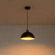 Load image into Gallery viewer, Farmhouze Light - Industrial Farmhouse Single Metal Dome Pendant Light - Chandelier - 11.8 inches -