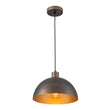 Load image into Gallery viewer, Farmhouze Light - Industrial Farmhouse Single Metal Dome Pendant Light - Chandelier - 11.8 inches -