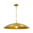 Load image into Gallery viewer, Farmhouze Light - Industrial Saucer Oversized Dome Pendant Light - Chandelier - Brass -