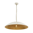 Load image into Gallery viewer, Farmhouze Light - Industrial Saucer Oversized Dome Pendant Light - Chandelier - White -
