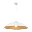 Load image into Gallery viewer, Farmhouze Light - Industrial Saucer Oversized Dome Pendant Light - Chandelier - White -