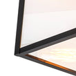 Load image into Gallery viewer, Farmhouze Light - Industrial Square Glass Lantern Flush Mount Ceiling Light - Ceiling Light - 14.6 in -