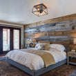Load image into Gallery viewer, Farmhouze Light - Industrial Square Glass Lantern Flush Mount Ceiling Light - Ceiling Light - 14.6 in -
