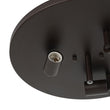 Load image into Gallery viewer, Farmhouze Light - Industrial Wire Frame Seeded Glass Round Ceiling Light - Ceiling Light - Oil - Rubbed Bronze -
