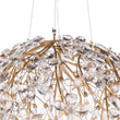 Load image into Gallery viewer, Farmhouze Light - Luxe French Farmhouse Crystal Flower Sphere Chandelier - Chandelier - 6 - Light -