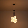 Load image into Gallery viewer, Farmhouze Light - Luxe Moody Style Cluster White Glass Globe Pendant Light - Chandelier - 6 - Light -