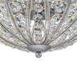 Load image into Gallery viewer, Farmhouze Light - Luxury Vintage Silver Crystal Accented Sphere Chandelier - Chandelier - 11.8 in -