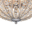 Load image into Gallery viewer, Farmhouze Light - Luxury Vintage Silver Crystal Accented Sphere Chandelier - Chandelier - 11.8 in -