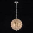 Load image into Gallery viewer, Farmhouze Light - Luxury Vintage Silver Crystal Accented Sphere Chandelier - Chandelier - 11.8 in -