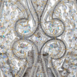 Load image into Gallery viewer, Farmhouze Light - Luxury Vintage Silver Crystal Accented Sphere Chandelier - Chandelier - 11.8 in -