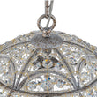 Load image into Gallery viewer, Farmhouze Light - Luxury Vintage Silver Crystal Accented Sphere Chandelier - Chandelier - 11.8 in -