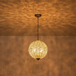 Load image into Gallery viewer, Farmhouze Light - Luxury Vintage Silver Crystal Accented Sphere Chandelier - Chandelier - 11.8 in -