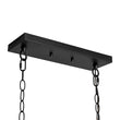 Load image into Gallery viewer, Farmhouze Light - Matte Black 4 - Light Rectangle Cage Kitchen Island Pendant - Chandelier - Black -