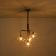Load image into Gallery viewer, Farmhouze Light - Mid - Century 4 - Light Tiered Sputnik Glass Globe Chandelier - Chandelier - Oil - Rubbed Bronze -