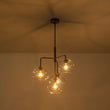 Load image into Gallery viewer, Farmhouze Light - Mid - Century 4 - Light Tiered Sputnik Glass Globe Chandelier - Chandelier - Oil - Rubbed Bronze -
