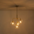 Load image into Gallery viewer, Farmhouze Light - Mid - Century 4 - Light Tiered Sputnik Glass Globe Chandelier - Chandelier - Oil - Rubbed Bronze -