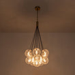 Load image into Gallery viewer, Farmhouze Light - Mid - Century Cluster Bubble Seeded Glass Globe Chandelier - Chandelier - 13 Bulbs -