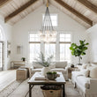 Load image into Gallery viewer, Farmhouze Light - Mid - Century Cluster Bubble Seeded Glass Globe Chandelier - Chandelier - 13 Bulbs -