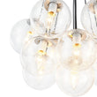 Load image into Gallery viewer, Farmhouze Light - Mid - Century Cluster Bubble Seeded Glass Globe Chandelier - Chandelier - 13 Bulbs -