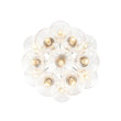 Load image into Gallery viewer, Farmhouze Light - Mid - Century Cluster Bubble Seeded Glass Globe Chandelier - Chandelier - 13 Bulbs -