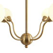 Load image into Gallery viewer, Farmhouze Light - Mid - Century Firework Milky Glass Globe Bubble Chandelier - Chandelier - 4 - Light -