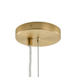 Load image into Gallery viewer, Farmhouze Light - Mid - Century Modern Brass Glass Globe Bubble Chandelier - Chandelier - Brass -