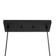 Load image into Gallery viewer, Farmhouze Light - Mid - century Modern Frosted Glass Bubble Island Chandelier - Chandelier - Black -