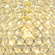 Load image into Gallery viewer, Farmhouze Light - Mid - Century Modern Luxe Gold Crystal Sphere Chandelier - Chandelier - Gold -