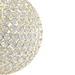 Load image into Gallery viewer, Farmhouze Light - Mid - Century Modern Luxe Gold Crystal Sphere Chandelier - Chandelier - Gold -