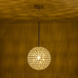 Load image into Gallery viewer, Farmhouze Light - Mid - Century Modern Luxe Gold Crystal Sphere Chandelier - Chandelier - Gold -