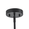 Load image into Gallery viewer, Farmhouze Light - Mid - Century Sputnik Clear Glass Globe Linear Island Chandelier - Chandelier - Black -