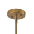Load image into Gallery viewer, Farmhouze Light - Mid - Century Sputnik Clear Glass Globe Linear Island Chandelier - Chandelier - Brass -